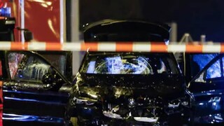 മക്ഡെബർഗ് ക്രിസ്മസ് മാർക്കറ്റിലേക്ക് ഇടിച്ചുകയറിയ കാർ (ചിത്രം കടപ്പാട്; റോയിട്ടേഴ്സ്)
