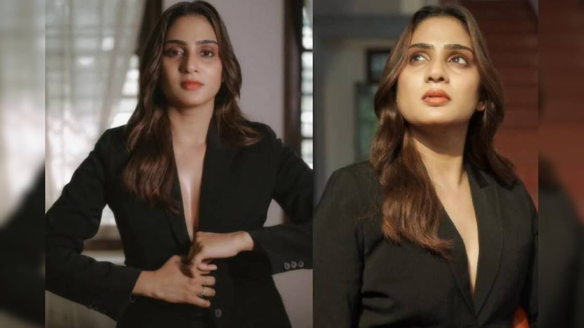 ബോൾ‌ഡ് ലുക്കിലെ ഫോട്ടോ ഷൂട്ടുമായി അദിതി രവി; വേണ്ട... വേണ്ടെന്ന് ...