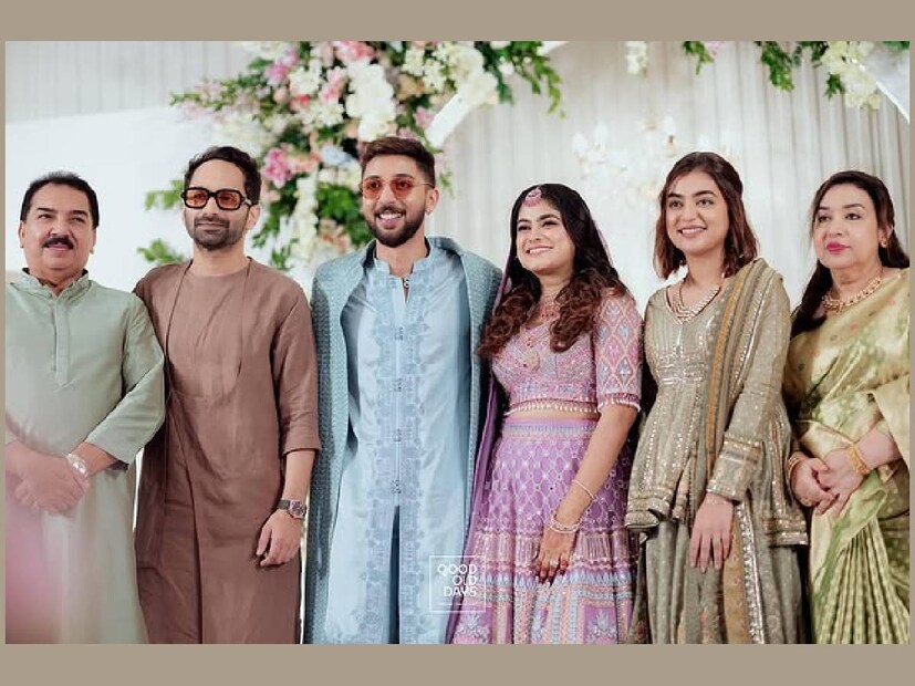 തന്റെ നാത്തൂനെ കുടുംബത്തിലേക്ക് ക്ഷണിക്കുന്ന ചിത്രങ്ങൾ നസ്രിയ ഇൻസ്റ്റഗ്രാമിൽ പോസ്റ്റ് ചെയ്തു. അതിനു മുൻപ് തന്നെ നവീൻ നസീമിന്റെ വിവാഹനിശ്ച വേദിയിൽ എത്തിയ നവമാധ്യമങ്ങൾ ചടങ്ങിന്റെ ചിത്രങ്ങളും വീഡിയോകളും സോഷ്യൽ മീഡിയയിൽ പോസ്റ്റ് ചെയ്ത് വൈറലാക്കിയിരുന്നു. നവീനിന്റെ വധു സിനിമയ്ക്ക് പുറത്തു നിന്നാണ് എന്ന് ആദ്യ സൂചനകൾ ഉണ്ടായെങ്കിലും, കുടുംബത്തിലേക്ക് കയറിവരുന്ന മരുമകളും സിനിമ ബന്ധമുള്ളയാൾ തന്നെയാണ് (തുടർന്ന് വായിക്കുക)
