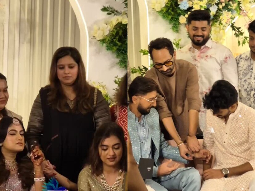 കുടുംബത്തിലേക്ക് ഒരു മരുമകളായി, ഓഞാൻ നവീൻ നസീമിന്റെ കൈപിടിച്ച് കടന്നു വരാൻ പോകുന്ന നാത്തൂനെ സ്നേഹത്തോടു കൂടി സ്വീകരിക്കുകയാണ് നസ്രിയ നസിം. തന്നെക്കാൾ കേവലം ഒരു വയസു മാത്രം ഇളയ അനുജനാണ് നവീൻ. കുഞ്ഞുനാൾ മുതലേ ഒന്നിച്ചു വളർന്ന ഇവർ നസ്രിയയുടെ വിവാഹ ശേഷവും ജീവിതത്തിലും സിനിമയിലും ദൃഢബന്ധം തുടർന്ന്. അമ്പിളി സിനിമയിൽ സൗബിൻ ഷാഹിറിന്റെ ഒപ്പം നായകവേഷം ചെയ്തിരുന്നു നവീൻ 