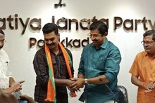 പാലക്കാട് ഡിവൈഎഫ്‌ഐ മുന്‍ നേതാവ് എം ലെനിന്‍ ബിജെപിയിലേക്ക്