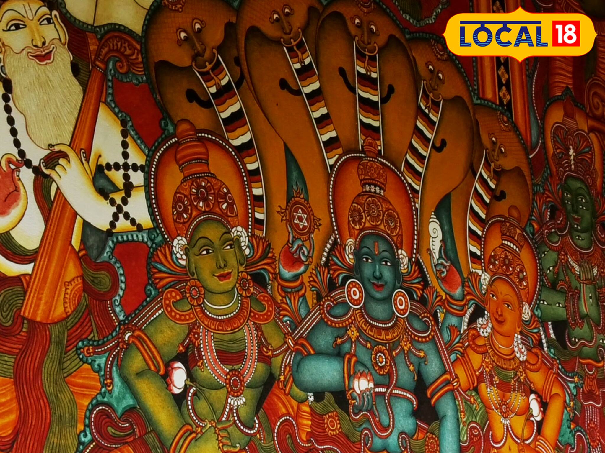 പ്രാചീന ചുമർ ചിത്രങ്ങളാൽ സമ്പന്നമായ കോഴിക്കോട് മണിയൂർ മഠം ശ്രീകൃഷ്ണ ക്ഷേത്രം