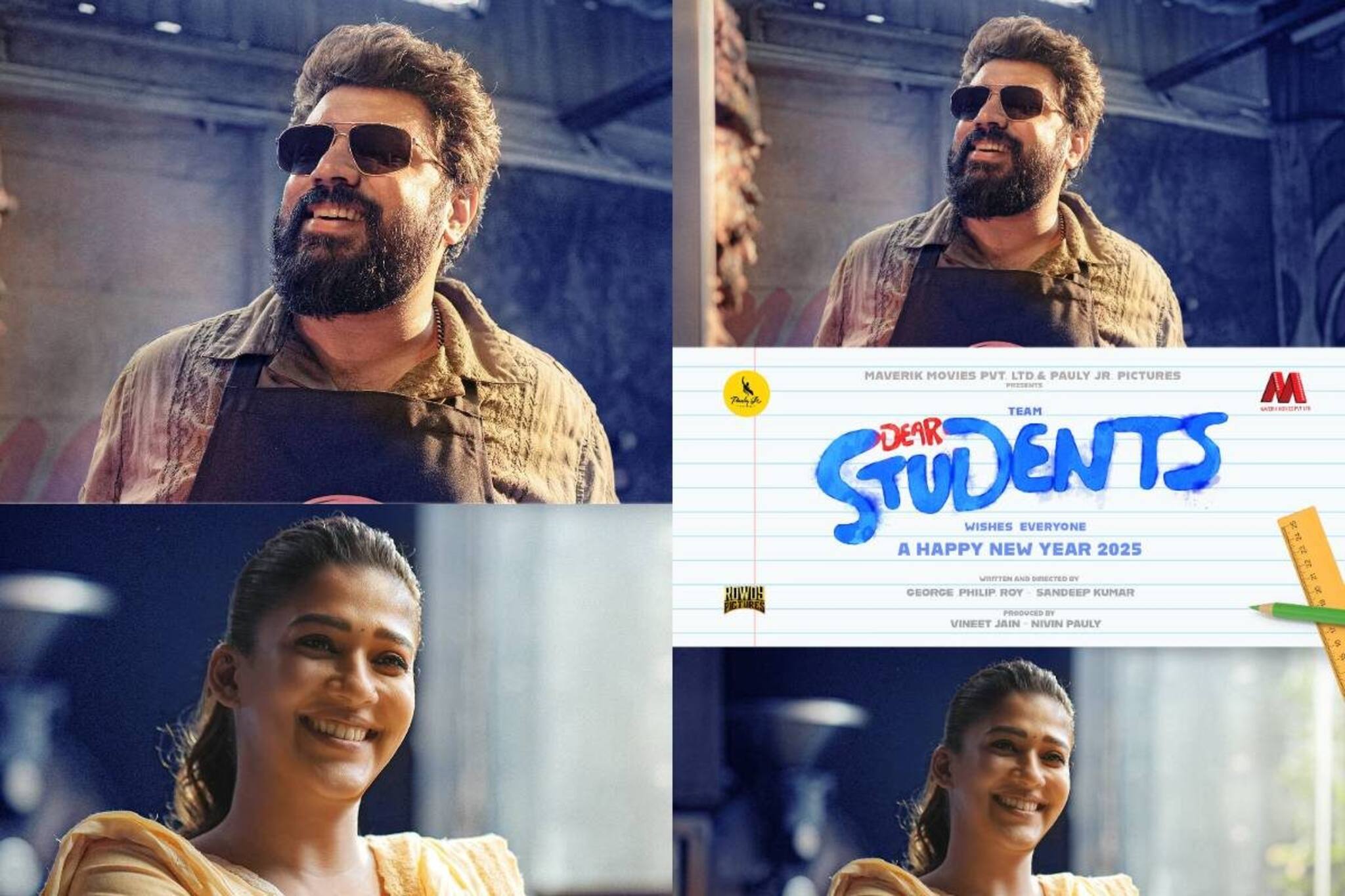 Dear Students | നിവിൻ പോളി- നയൻ‌താര ടീം വീണ്ടും; 'ഡിയർ സ്റ്റുഡന്റസ്' ടീമിന്റെ പുതുവർഷ അപ്ഡേറ്റ്