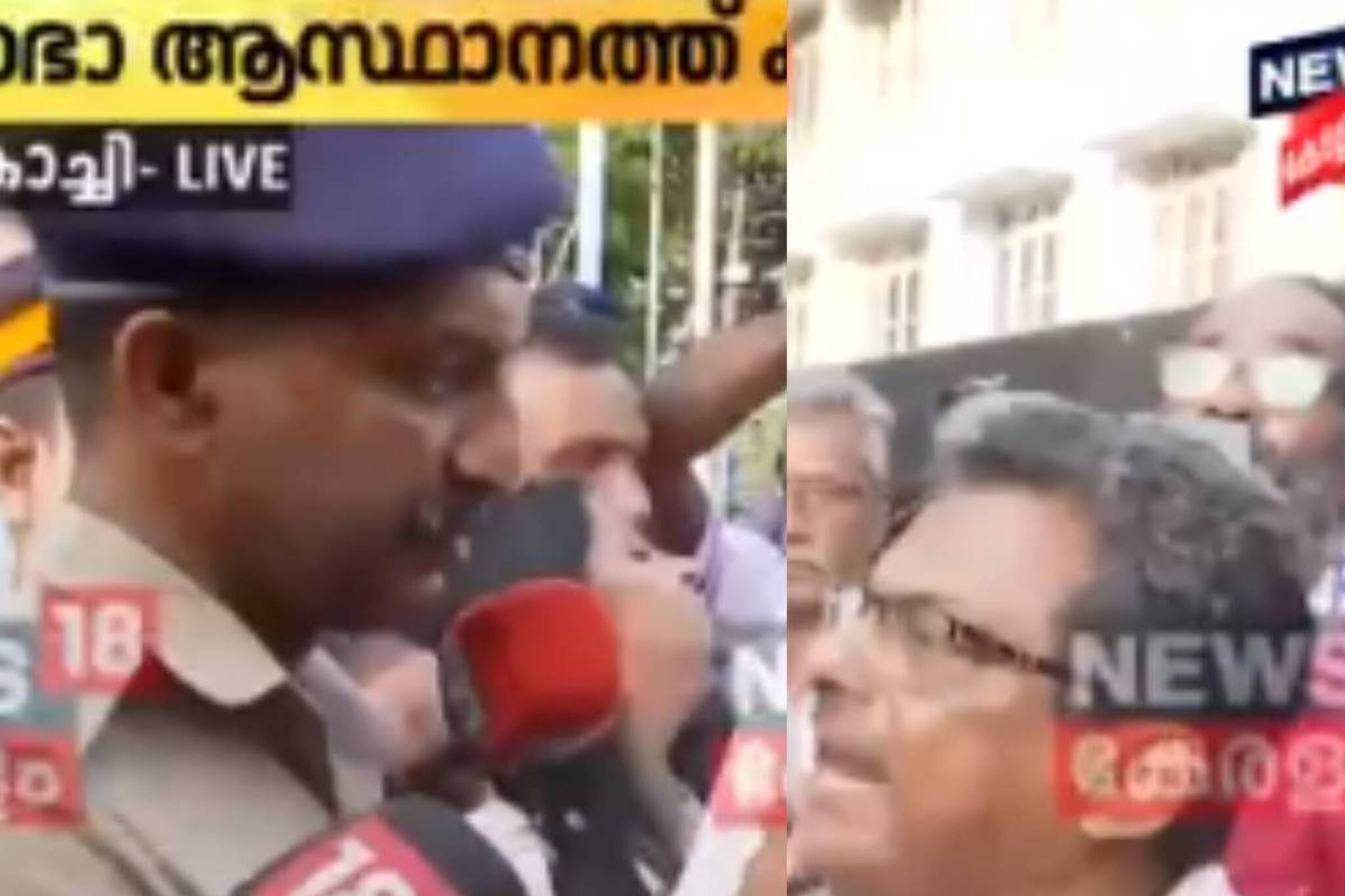 അങ്കമാലി ബിഷപ് ഹൗസിൽ സംഘർഷം; 'ഹൈന്ദവനായ പൊലീസ് ഉദ്യോഗസ്ഥൻ അരമനയിൽ ക്രൂരമായി പെരുമാറിയെന്ന്' വൈദികർ