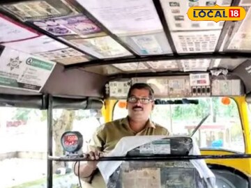 Bസുമേഷ് തന്റെ ഓട്ടോ മ്യൂസിയത്തിൽ&nbsp;