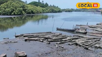 മലിന ജലം ഒഴുകുന്ന കല്ലായി പുഴ മലിന ജലം ഒഴുകുന്ന കല്ലായി പുഴ
