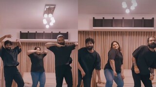 നൃത്ത വീഡിയോയിൽ ഭാഗ്യയും ശ്രേയസും