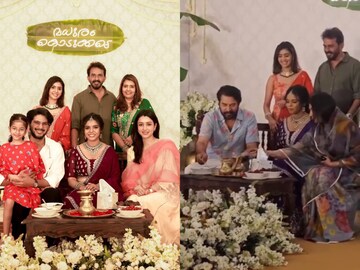 കാരണവരായി മമ്മൂട്ടി; ഏട്ടന്റെ സ്ഥാനത്ത് ദുൽഖർ; പ്രിയപ്പെട്ട ജോർജിന്റെ മകൾ സിന്ത്യയുടെ വിവാഹത്തിന്...