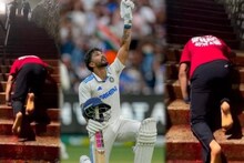 ക്രിക്കറ്റ് താരം നിതീഷ് കുമാര്‍ റെഡ്ഡി തിരുപ്പതി ക്ഷേത്രത്തിലേക്കുള്ള പടികൾ കയറിയത് മുട്ടിലിഴഞ്ഞ്