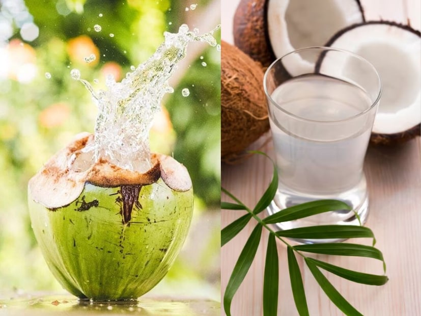  നമുക്ക് സുലഭമായി ലഭിക്കുന്ന പ്രകൃതിദത്തമായ പാനീയമാണ് കരിക്കിൻ വെള്ളം‌. സുലഭമായതിനാൽ തന്നെ നാം പലപ്പോഴും കരിക്കിൻ വെള്ളത്തെ അവ​ഗണിക്കാറുമുണ്ട്. എന്നാൽ നാം പാഴാക്കി കളയുന്ന കരിക്കിൻ വെള്ളത്തിന് ​ഗുണങ്ങളേറെയാണ്. കലോറി വളരെ കുറഞ്ഞ പ്രകൃതിദത്തമായ പാനീയമാണിത്. ഇതിൽ പൊട്ടാസ്യം, സോഡിയം, മഗ്നീഷ്യം തുടങ്ങിയ ഇലക്ട്രോലൈറ്റുകൾ ധാരാളമായി അടങ്ങിയിരിക്കുന്നു. ശരീരത്തിൽ ജലാംശം നിലനിർത്തുന്നതിന് ഏറെ സഹായകരമാണ് കരിക്ക്.