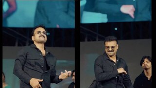 വേദിയിൽ നൃത്തം ചെയ്യുന്ന കുഞ്ചാക്കോ ബോബൻ