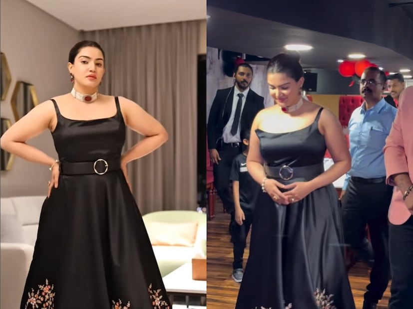 എന്നാൽ, സാഹചര്യം കണക്കിലെടുത്ത് മറ്റൊരു വേഷം ഉടൻ കണ്ടെത്താൻ സാധ്യമല്ല. അതിനാൽ, ആ ഗൗണിൽ തന്നെ ഹണി റോസ് ഞൊടിയിടയിൽ ഒരു മാറ്റം വരുത്തി. ഗൗണിന്റെ പൊട്ടിയ ഷോൾഡർ സ്ട്രാപ്പ് ഹണി ഉടനെ മടക്കി ഉള്ളിലേക്കാക്കി. പെട്ടെന്ന് കണ്ടാൽ, അളവെടുത്തു തയ്ച്ച വൺ ഷോൾഡർ ഗൗൺ ആണല്ലോ ഇതെന്ന് തോന്നിക്കുമാറ് പെർഫെക്ഷൻ ഉണ്ടായിരുന്നു ആ ഗൗണിന്. തുടർന്നും ഈ ഇവന്റിൽ ഹണി തന്റെ തനിമ ചോരാത്ത പുഞ്ചിരിയും ഊർജസ്വലതയുമായി അതേ വേഷം ധരിച്ചു നിന്നു