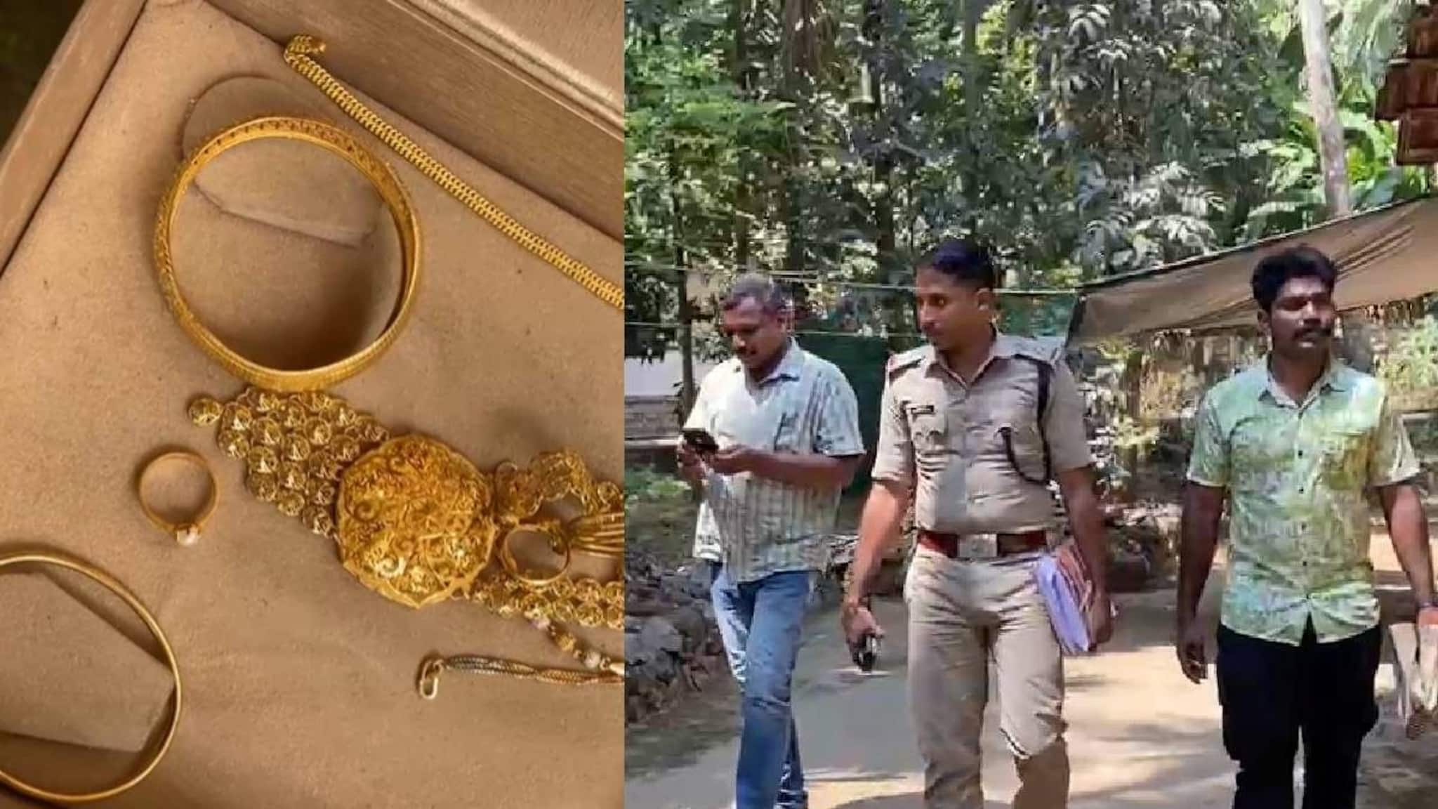 കോഴിക്കോട് ആളില്ലാത്ത വീടിന്റെ ഓടിളക്കി മോഷ്ടിച്ച സ്വർണാഭരണങ്ങളിൽ ഒന്നൊഴികെ തിരികെ കൊണ്ടിട്ട് കള്ളൻ