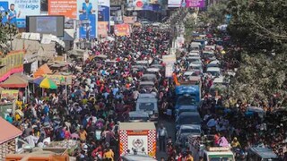 പ്രയാഗ്രാജിലെ ഗതാഗത കുരുക്ക് പ്രയാഗ്രാജിലെ ഗതാഗത കുരുക്ക്