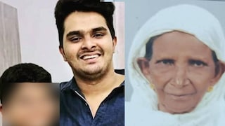 പ്രതി അഫാൻ സഹോദരൻ അഫ്സാനൊപ്പം (ഇടത്), സൽമാ ബീവി