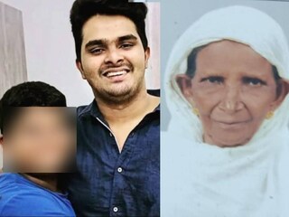 പ്രതി അഫാൻ സഹോദരൻ അഫ്സാനൊപ്പം (ഇടത്), സൽമാ ബീവി