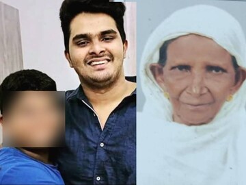 പ്രതി അഫാൻ സഹോദരൻ അഫ്സാനൊപ്പം (ഇടത്), സൽമാ ബീവി