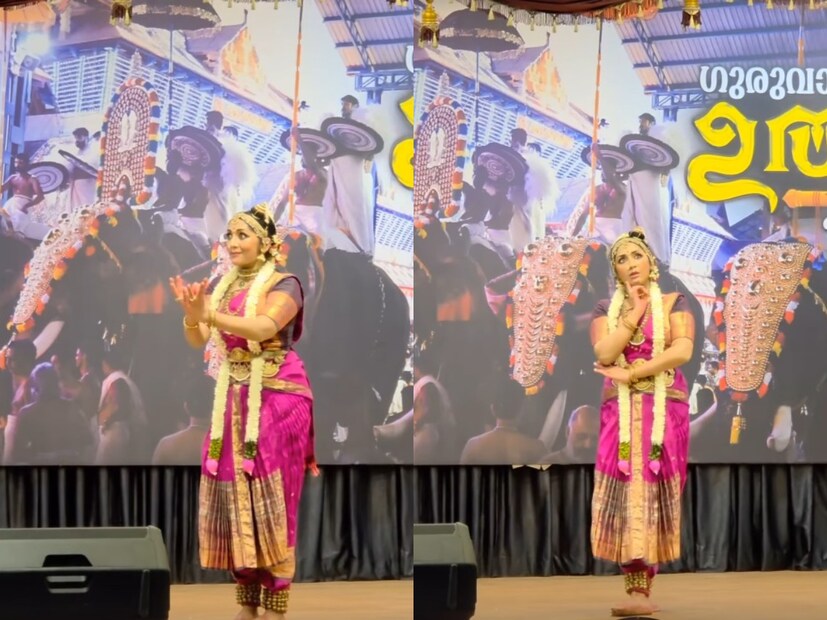 നൃത്തം ചെയ്യുന്നതിനിടെ കണ്ണുനീരിന്റെ രൂപത്തിൽ നവ്യയുടെ കണ്ണുകളിൽ നിന്നും ഭക്തി അണപൊട്ടിയൊഴുകി. അവിടെ അണിനിരന്ന ക്യാമറകൾ ആ നിമിഷം പകർത്താൻ മറന്നില്ല. ജീവിതത്തിൽ പ്രതിസന്ധികൾ പലതും താൻ തരണം ചെയ്യുന്ന വിവരം നവ്യ നായർ പറയാതെ പറഞ്ഞു കഴിഞ്ഞു. അപ്പോഴെല്ലാം നമ്മൾ കാണുന്നത് ഒരു പുഞ്ചിരിയോടെ, ജീവിതം മുഴുവൻ ഒരു പോസ്റ്റർ പോലെ എവിടെയും നിരത്തിഒട്ടിക്കാതെ ബോൾഡ് ആയി നടന്നു മുന്നേറുന്ന നവ്യയെയാണ്. എന്നാൽ, ഈശ്വരന്റെ മുന്നിൽ ആ കണ്ണുനീർ നവ്യക്ക് തടുത്തു നിർത്താനായില്ല. നവ്യയുടെ കണ്ണുനിറഞ്ഞൊഴുകുന്നത് കാണാൻ ഭക്തയായ അവരുടെ ആരാധികയ്ക്കും കഴിഞ്ഞില്ല