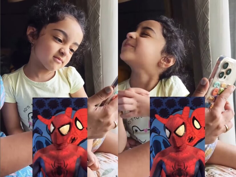 ഇത്തവണ സ്‌പൈഡർമാൻ പിറന്നാൾ ആശംസിച്ചു എന്ന പേരിൽ മലയാളം പറയുന്ന സ്പൈഡർമാന്റെ വീഡിയോ ആണ് പേളിയും ശ്രീനിഷും അവരുടെ മകൾക്ക് സമ്മാനിച്ചത്. പിറന്നാൾ ആശംസിച്ച ശേഷം, നില ബേബിയുടെ അമ്മയെ ബ്യൂട്ടി പാർലറിൽ വച്ച് കണ്ടിരുന്നു എന്ന് കൂടി സ്‌പൈഡർമാൻ. എന്നാലും ബ്യൂട്ടിപാർലറിൽ പോകുന്ന സ്‌പൈഡർമാൻ ആരെന്ന് ആരാധകരും ചോദിക്കുന്നു. ഈ കള്ളത്തരം ഒരു ദിവസം നില ബേബി കണ്ടുപിടിച്ചാലുള്ള അവസ്ഥയും ചിലർ ഭാവിയിൽ പ്രവചിക്കുന്നു. എന്നാലും അതീവ സന്തോഷവതിയാണ് നില ബേബി ഇവിടെ