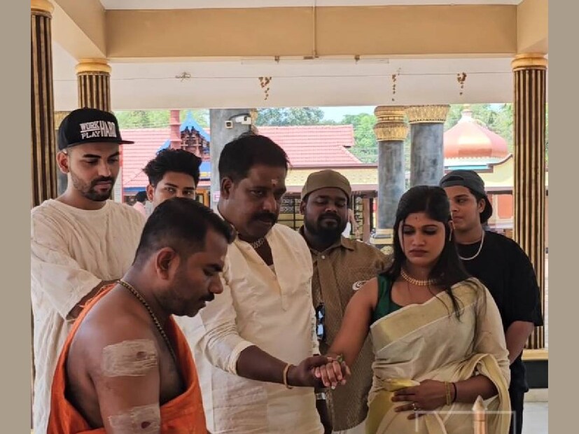 ലളിത വസ്ത്രധാരികളായാണ് വരനും വധുവും താലികെട്ടൽ ചടങ്ങിന് എത്തിച്ചേർന്നത്. വിവാഹത്തെ കുറിച്ച് എന്ത് തോന്നുന്നു എന്ന ചോദ്യത്തിന് ഒരു വലിയ 'യോ' ആയിരുന്നു മറുപടി. ചില പ്രത്യേക സാഹചര്യങ്ങൾ മൂലം വളരെ പെട്ടെന്ന് കെട്ടേണ്ടി വന്നു എന്നും അച്ചായൻ. എല്ലാവരെയും ക്ഷണിച്ചു വരുത്തി വിവാഹം നടത്താൻ സാധിച്ചില്ല എന്ന് അച്ചായൻ പറയുന്നു. ഭാര്യയുടെ കഴുത്തിൽ താലി വെക്കുന്നത് വരെ ഇത് സത്യമാണോ എന്ന കൺഫ്യൂഷൻ നിറഞ്ഞിരുന്നു എന്നും സോജൻ പറയുന്നു 