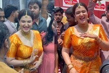 Honey Rose | യാർ ഇന്ത ദേവതൈ! ഹസ്തിനപുരിയിൽ ഹണി റോസിന്റെ ഉദ്‌ഘാടനം, പട്ടുസാരിയിൽ ഡാൻസ് ചെയ്ത് താരം