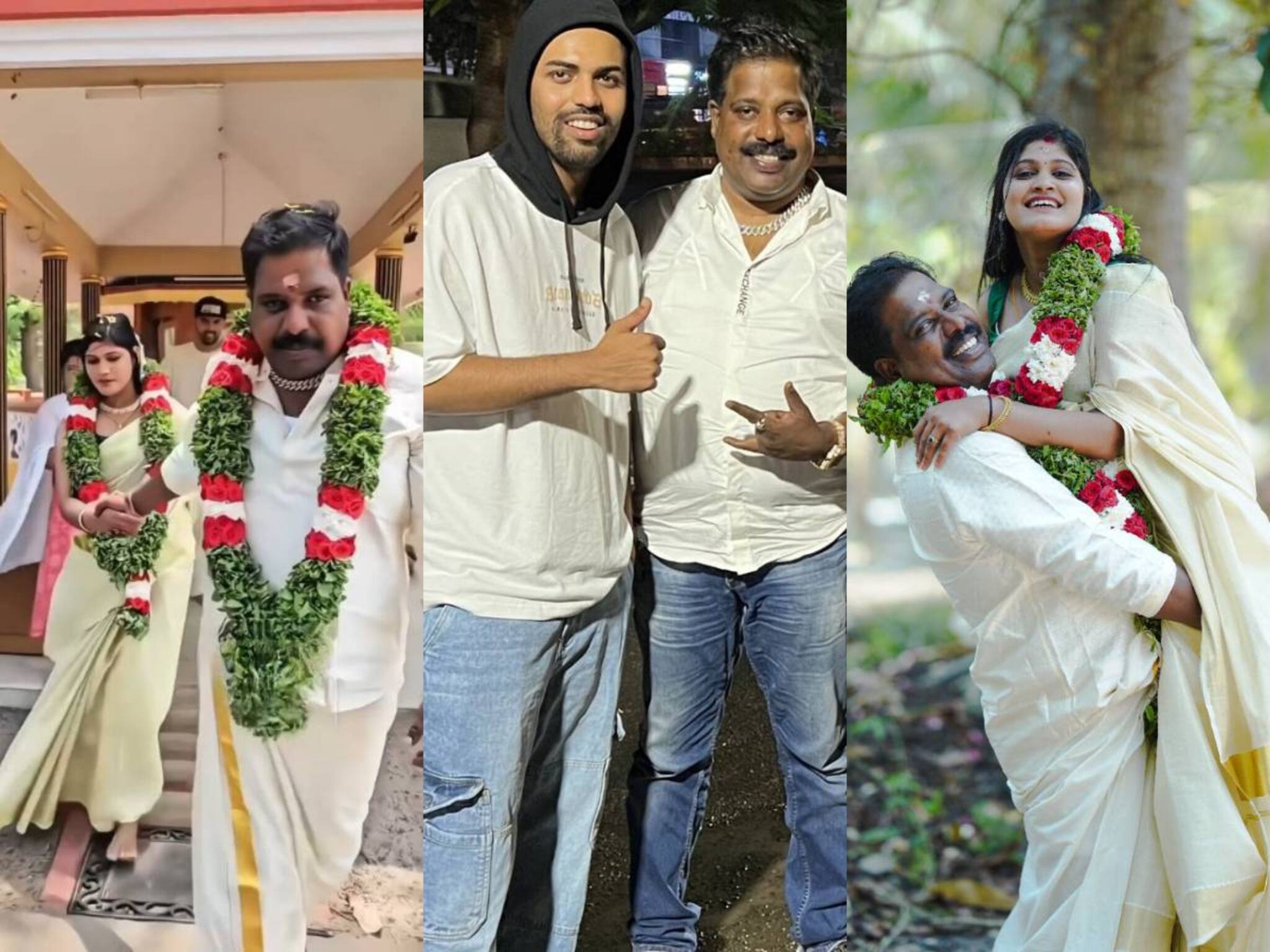 ഭാര്യക്ക് പ്രായം 25 വയസ്; യൂട്യൂബർ തൊപ്പിയുടെ സുഹൃത്ത് അച്ചായൻ വിവാഹിതനായി