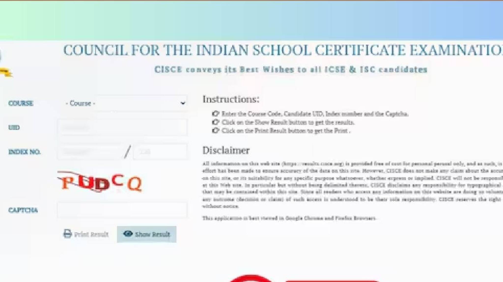 ഐസിഎസ്ഇ പത്താം ക്ലാസ് ഐഎസ്‍സി പ്ലസ് ടു പരീക്ഷാ ഫലം പ്രഖ്യാപിച്ചു