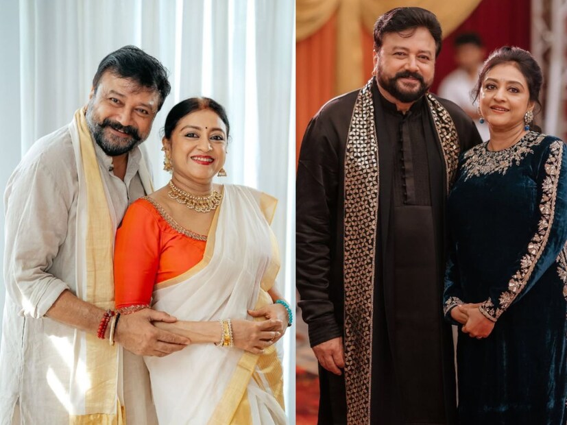  ഈ പ്രത്യേക നിമിഷത്തിന് സാക്ഷ്യം വഹിക്കാൻ തന്റെ ഭാര്യ എന്നോടൊപ്പം ഉണ്ടെന്നതിൽ സന്തോഷവാനും അനുഗ്രഹീതനുമാണെന്ന് ജയറാം. ഇത് ഈ സന്ദർഭത്തെ കൂടുതൽ അവിസ്മരണീയവും അർത്ഥവത്തായതുമാക്കുന്നു.