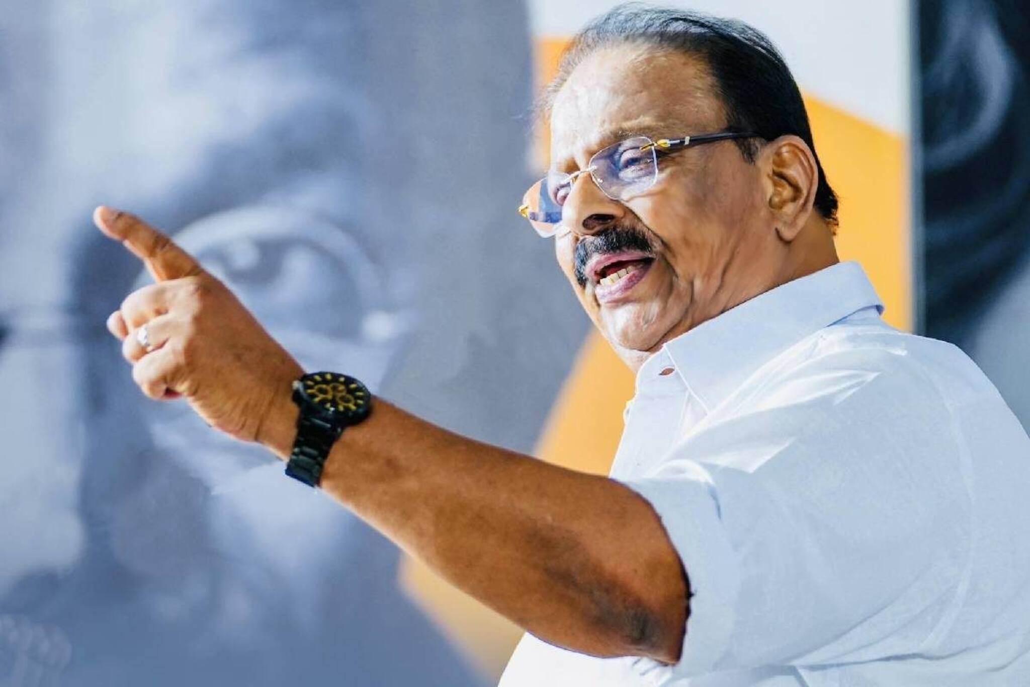 'ആരെയും ഭയമില്ല; 56 ഇഞ്ചിനോടും ഇരട്ടച്ചങ്കിനോടും നോ കോംപ്രമൈസ്:' കെ.സുധാകരൻ