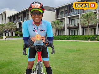 Sreenadh wins ironman triathlon held in Vietnam