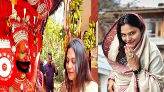 കാങ്കോല് ആലക്കാട് കാശിപുരം വനശാസ്താ ക്ഷേത്രത്തില് ജ്യോതി മല്ഹോത്രയെത്തിയപ്പോൾ
കാങ്കോല് ആലക്കാട് കാശിപുരം വനശാസ്താ ക്ഷേത്രത്തില് ജ്യോതി മല്ഹോത്രയെത്തിയപ്പോൾ