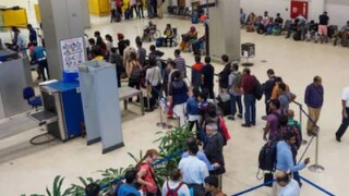 ശ്രീലങ്കൻ എയർപോർട്ടിലെ സുരക്ഷാ പരിശോധന (പ്രതീകാത്മക ചിത്രം)