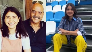 അനുഷ്ക ശർമ്മയും പിതാവും അനുഷ്ക ശർമ്മയും പിതാവും