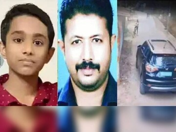 കൊല്ലപ്പെട്ട ആദിശേഖർ, പ്രതി പ്രിയരഞ്ജൻ, സിസിടിവി ദൃശ്യം