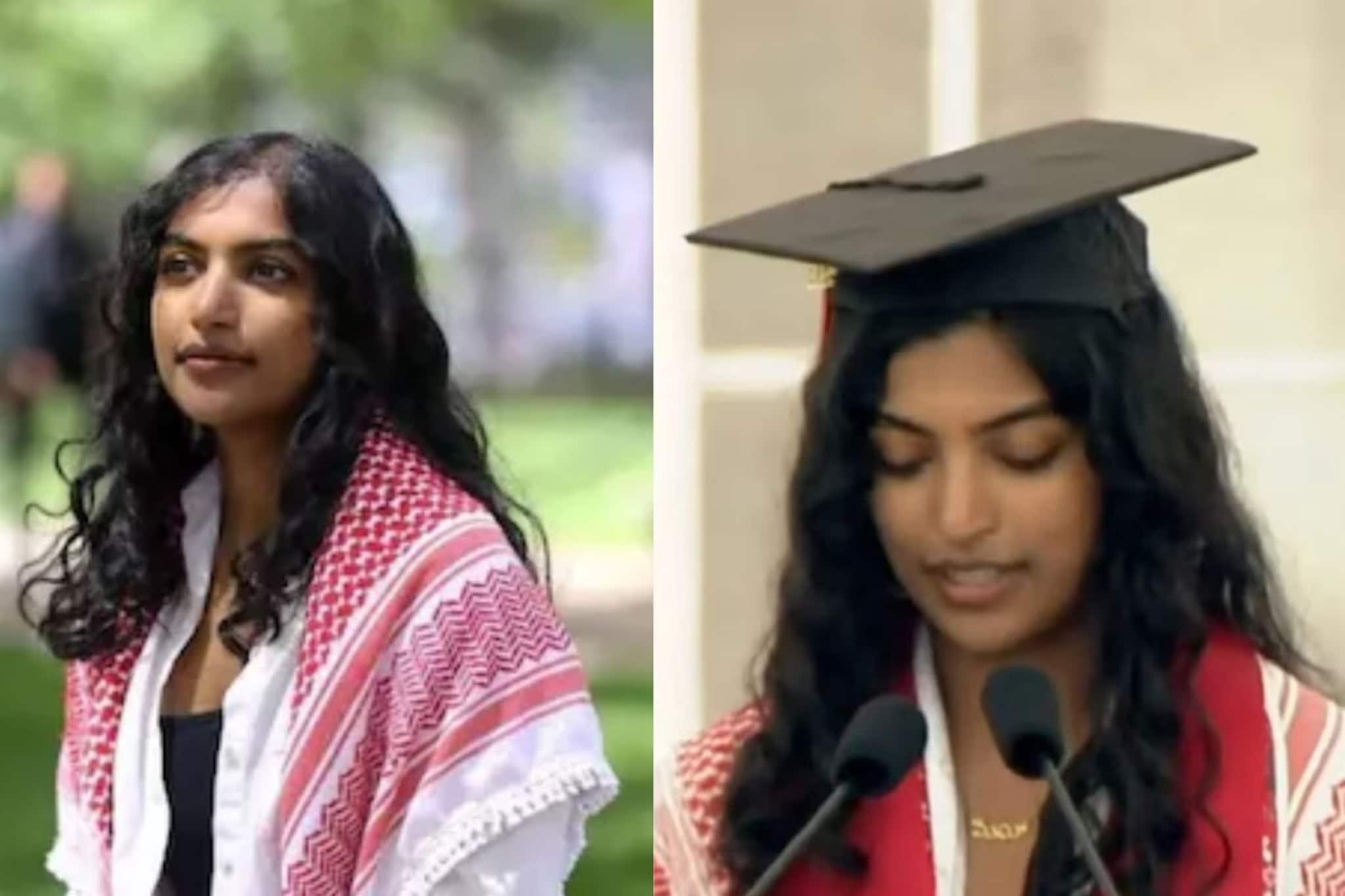 പലസ്തീൻ അനുകൂല പ്രസംഗം; ഇന്ത്യന്‍ വംശജയായ വിദ്യാര്‍ത്ഥിയെയും കുടുംബത്തേയും MIT ബിരുദദാന ചടങ്ങില്‍ നിന്ന് വിലക്കി