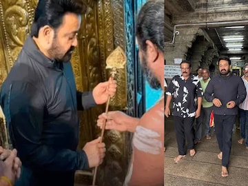തിരുമലക്കോവിലിൽ ദർശനം നടത്തി നടൻ മോഹൻലാൽ