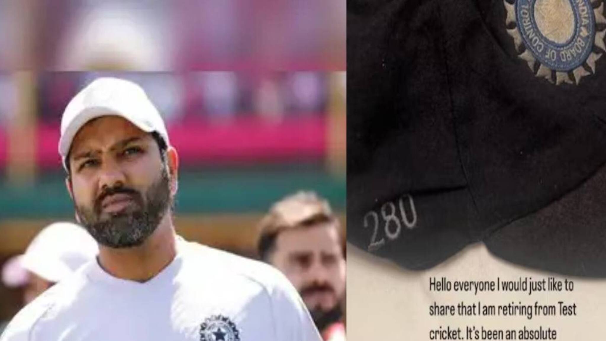 'വര്‍ഷങ്ങളായുള്ള സ്‌നേഹത്തിനും പിന്തുണയ്ക്കും നന്ദി'; ടെസ്റ്റ് ക്രിക്കറ്റിൽ നിന്ന് വിരമിച്ച് രോഹിത് ശർമ