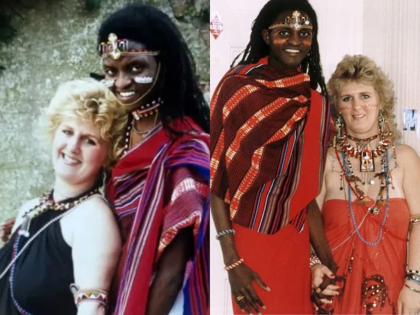 uk woman, uk woman left husband kids, Kenyan tribesmen, Kenyan ,Kenya, tribesmen ,holiday fling 30 years on she regrets it, holiday romance regret, British woman Kenya, tribal man love story, Cheryl Thomasgood, Masai tribe relationship, holiday love mistake, Bamburi Beach Hotel, cross-cultural marriage, viral news, ഭർത്താവിനെയും കുഞ്ഞിനെയും ഉപേക്ഷിച്ച്,കെനിയക്കാരനെ വിവാഹം, 30 വർഷത്തിനു ശേഷം സ്ത്രീയുടെ ഖേദം,സ്ത്രീയുടെ ഖേദം, കെനിയ , കെനിയക്കാരൻ, ഡാനിയേൽ , ചെറിൽ , പ്രണയം, ഭർത്താവ് , കുഞ്ഞ് , മൊംബാസ, ബംബുരി ബീച്ച് , വൈറൽ ന്യൂസ് , ടൂർ 