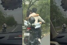 ഇതെന്താ പോലീസുകാരിങ്ങനെ ? നടുറോഡില്‍ ഓടുന്ന ബൈക്കിലിരുന്ന് പ്രണയം പങ്കുവെച്ച പ്രണയികള്‍ക്ക് പിഴ 53,500 രൂപ