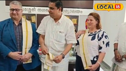 ആസ്‌ത്രേലിയന്‍ പാര്‍ലമെന്റ് പ്രതിനിധികൾക്ക് തലശ്ശേയിൽ സ്വീകരണം നൽകി 