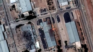 മധ്യ ഇറാനിലെ ഇസ്ഫഹാൻ ആണവ സമ്പുഷ്ടീകരണ കേന്ദ്രത്തിന്റെ ഉപഗ്രഹ ചിത്രം (AFP)