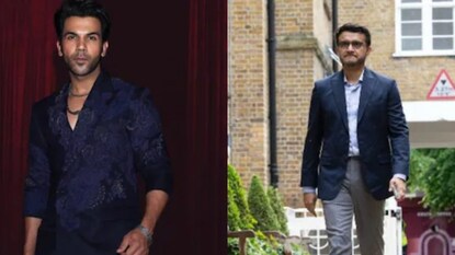 രാജ്കുമാർ റാവു, സൗരവ് ഗാംഗുലി രാജ്കുമാർ റാവു, സൗരവ് ഗാംഗുലി