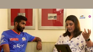 ജസ്പ്രീത് ബുംറ, സഞ്ജന ഗണേശൻ