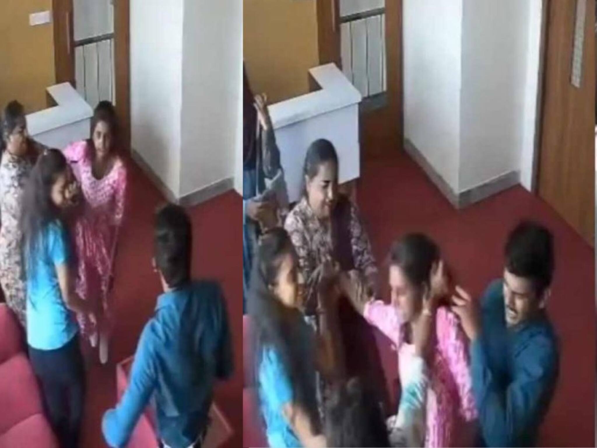 'മാസം 40,000 രൂപ വേണം'; ഭിന്നശേഷിക്കാരനായ ഭര്‍ത്താവിനെ ഓഫിസിൽക്കയറി മര്‍ദിച്ച് ഭാര്യ
