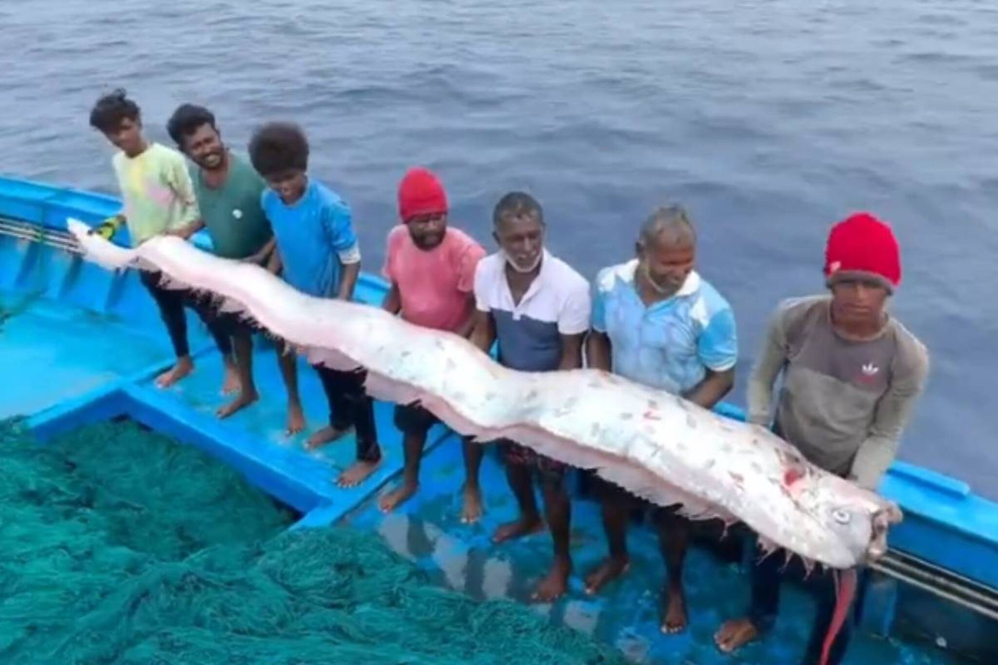 തമിഴ്നാട് തീരത്ത് മത്സ്യ തൊഴിലാളികളുടെ വലയിൽ 'അന്ത്യനാൾ മത്സ്യം'; വരാനിരിക്കുന്ന ദുരന്തത്തിന്റെ സൂചനയോ?
