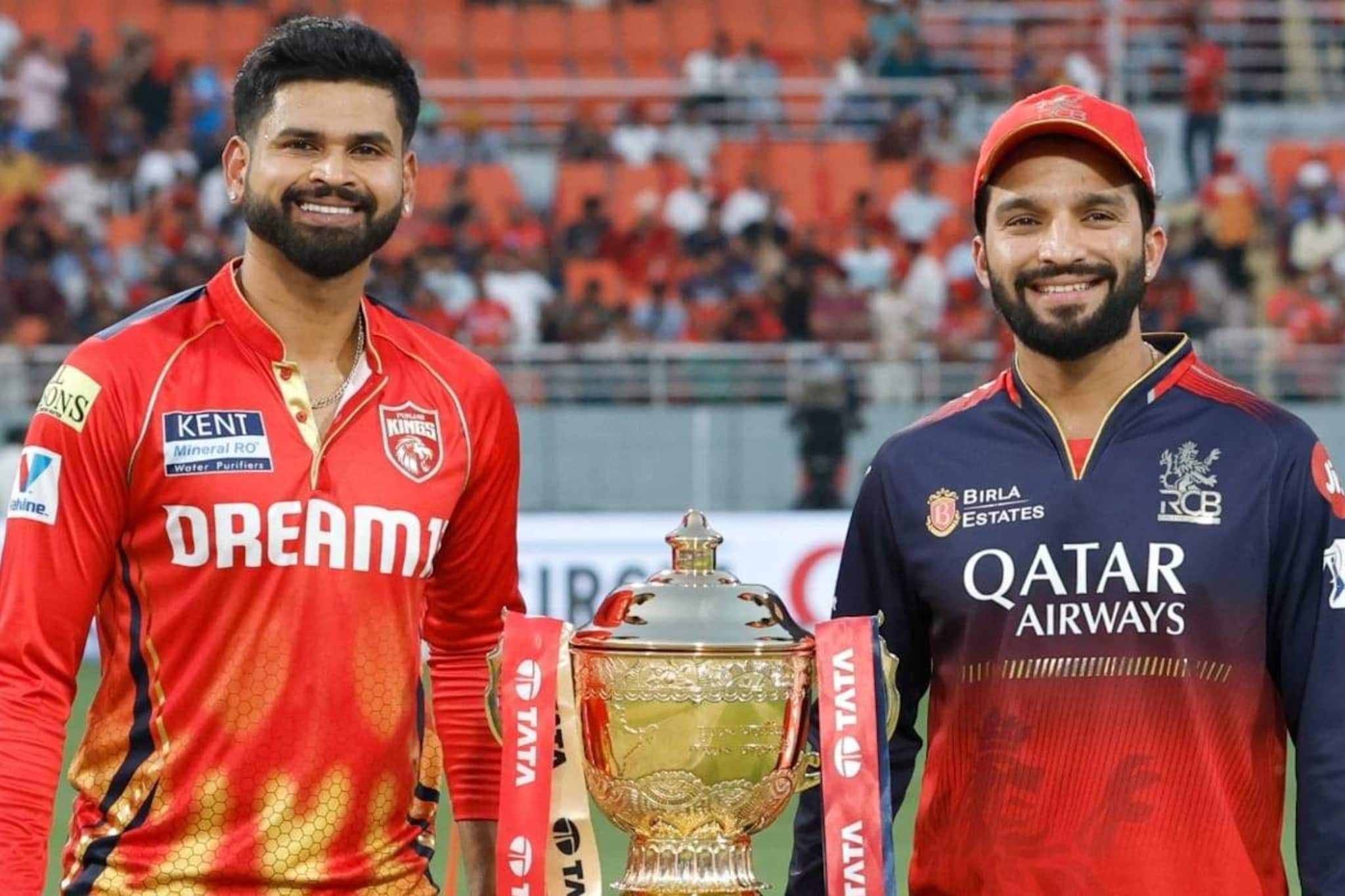 കന്നിക്കിരീട നേട്ടം ബെംഗളൂരുവിനോ പഞ്ചാബിനോ? ഐപിഎൽ കലാശപ്പോര് ഇന്ന്