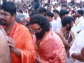 കൊട്ടിയൂർ ക്ഷേത്ര ദർശനത്തിനെത്തിയ നടൻ ജയസൂര്യ