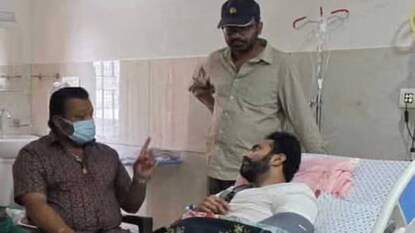 ആശുപത്രിയിൽ കഴിയുന്ന ഷൈൻ ടോമിനെ സന്ദർശിച്ച് കേന്ദ്രമന്ത്രി സുരേഷ് ഗോപി ആശുപത്രിയിൽ കഴിയുന്ന ഷൈൻ ടോമിനെ സന്ദർശിച്ച് കേന്ദ്രമന്ത്രി സുരേഷ് ഗോപി