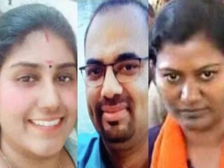 കൊല്ലപ്പെട്ട രേഖ (ഇടത്), പ്രേംകുമാർ, സുനിത