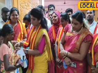 പ്രസവ വാർഡിലെ സ്ത്രീകൾക്ക് അജിത ആഗ്നെൽ പുതപ്പുകളും പഴങ്ങളും വിതരണം ചെയ്തു